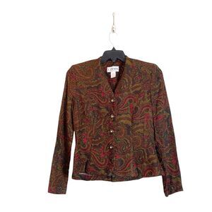 J. Stevens By Carol Escritor Vintage Women Jacket Size 8